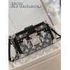 Louis Vuitton Petite Malle Gray Denim Bag