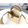Louis Vuitton Capucines Yellow Mini 21cm M96467