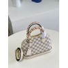 Louis Vuitton Alma BB Damier Ebene White