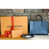 Louis Vuitton Onthego PM Blue M44576