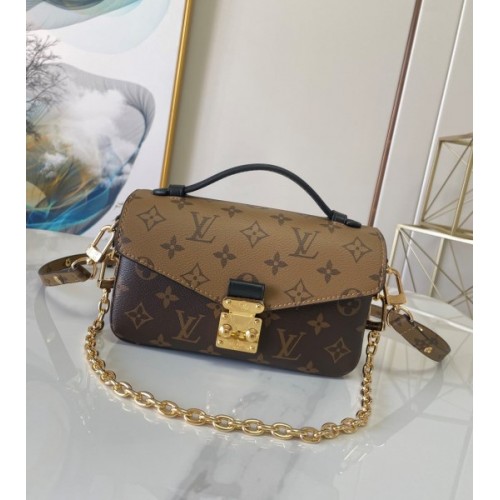 Louis Vuitton Pochette East West Metis with Chain Bag