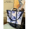 Louis Vuitton New Tote GM Monogram Watercolor blue M45754