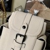 Christopher XS Taurillon Leather White m58495