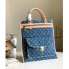 LOUIS VUITTON Flat shopper hand tote bag