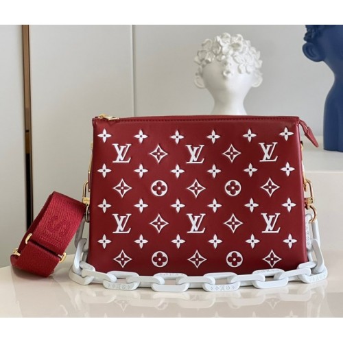 Louis Vuitton coussin PM red bag