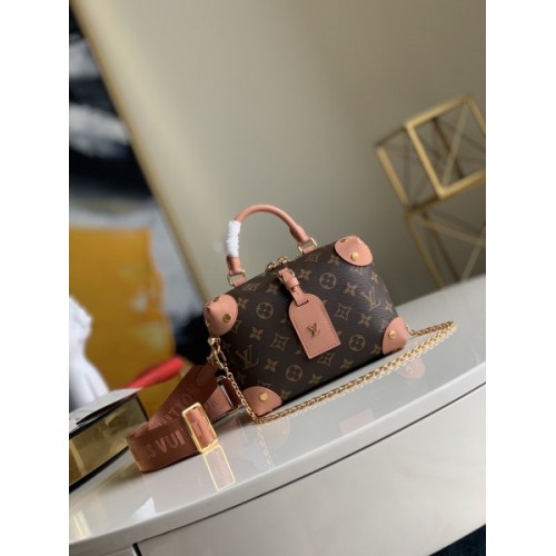 Louis Vuitton Petite Malle Souple Pink Bag