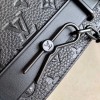 LV Steamer Messenger Taurillon Monogram M57307