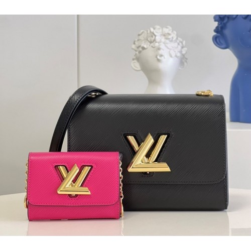 Louis Vuitton Twist PM Epi Black Leather