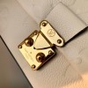 Louis Vuitton Madeleine MM White Bag