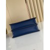 Louis Vuitton Mini Dauphine Blue Denim Leather M59609