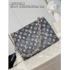 Louis Vuitton Black DenimCoussin PM M57790 Bag