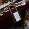 Louis Vuitton M90322 Alma BB Tote Bag Monogram Vernis
