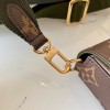 LV FELICIE STRAP & GO Green Strap M80091