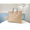 Louis Vuitton Onthego GM Beige
