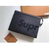 Louis Vuitton Supreme Clutch M41366 Black