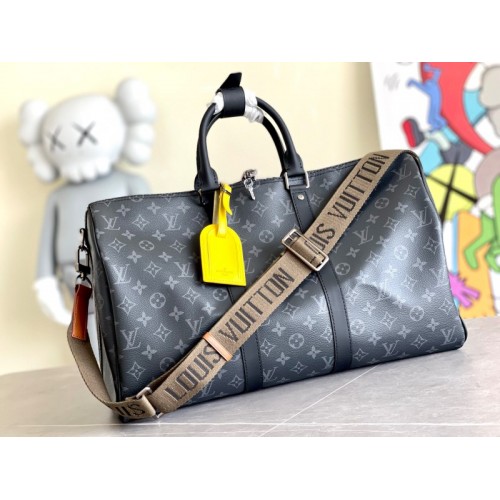 Louis Vuitton Keepall Bandoulière 45 Monogram Eclipse