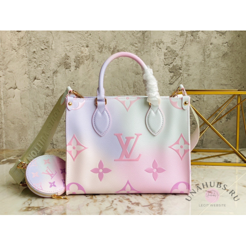 Louis Vuitton Onthego PM pastel 2022 M59856