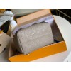 LV Montsouris Backpack Beige M45205