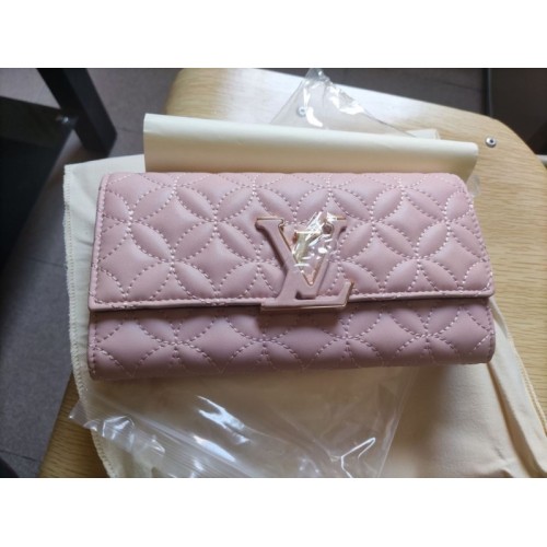 Louis Vuitton Long Wallet Light Pink M68590