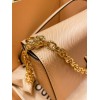 Louis Vuitton Twist MM Beige Chain Bag