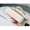Louis Vuitton Marelle Epi Handbag White M80688