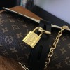 Louis Vuitton GLASSES CASE black/beige