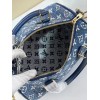 LV Speedy Bandouliere 25 Denim Blue