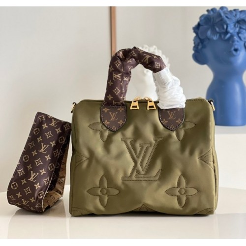 Louis Vuitton Speedy 25 Crossbody Green Bag