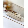 Louis Vuitton Monogram Empreinte Pochette Metis M43941 White