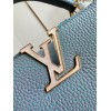 Louis Vuitton Capucines MM Taurillon Blue Leather Bag