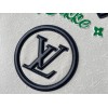 Louis Vuitton onthego white embroidered GM bag