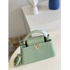 Louis Vuitton Capucines BB Taurillon Green Bag