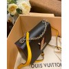 Louis Vuitton Twist MM Black Chain Bag