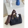 Louis Vuitton Speedy 25 Crossbody Black Bag