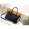 Louis Vuitton On My Side MM in black M53823