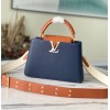 Louis Vuitton Capucines BB Blue Bag