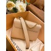 Louis Vuitton Twist MM Beige Chain Bag