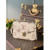 Louis Vuitton Pochette Métis Bicolor Leather M45596