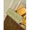 Louis Vuitton Onthego MM Khaki Green/ White Bag