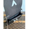 Louis Vuitton Small Black Epi Leather Chain Bag