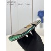 Louis Vuitton Vertical long gray wallet