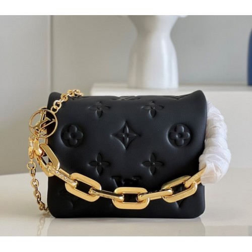 Louis Vuitton mini coussin black bag