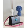 Louis Vuitton Twist Black Epi Leather Colorful Chain Bag