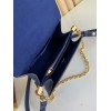 Louis Vuitton Mini Dauphine Blue Denim Leather M59609