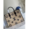 LV onthego Monogram Raffia New 35cm