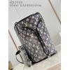 Louis Vuitton Neverfull Gray Denim MM Bag