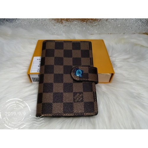 Louis Vuitton Agenda PM Damier Ebene Diary Cover