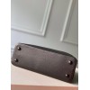 Chanel capucines all black MM leather bag