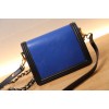 Louis Vuitton Dauphine Monogram Canvas Blue Handbag