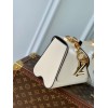 Louis Vuitton Twist MM White Handbag